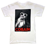 Curt Cobain Smoking Mens T-Shirt - Nirvana - Flyclothing LLC