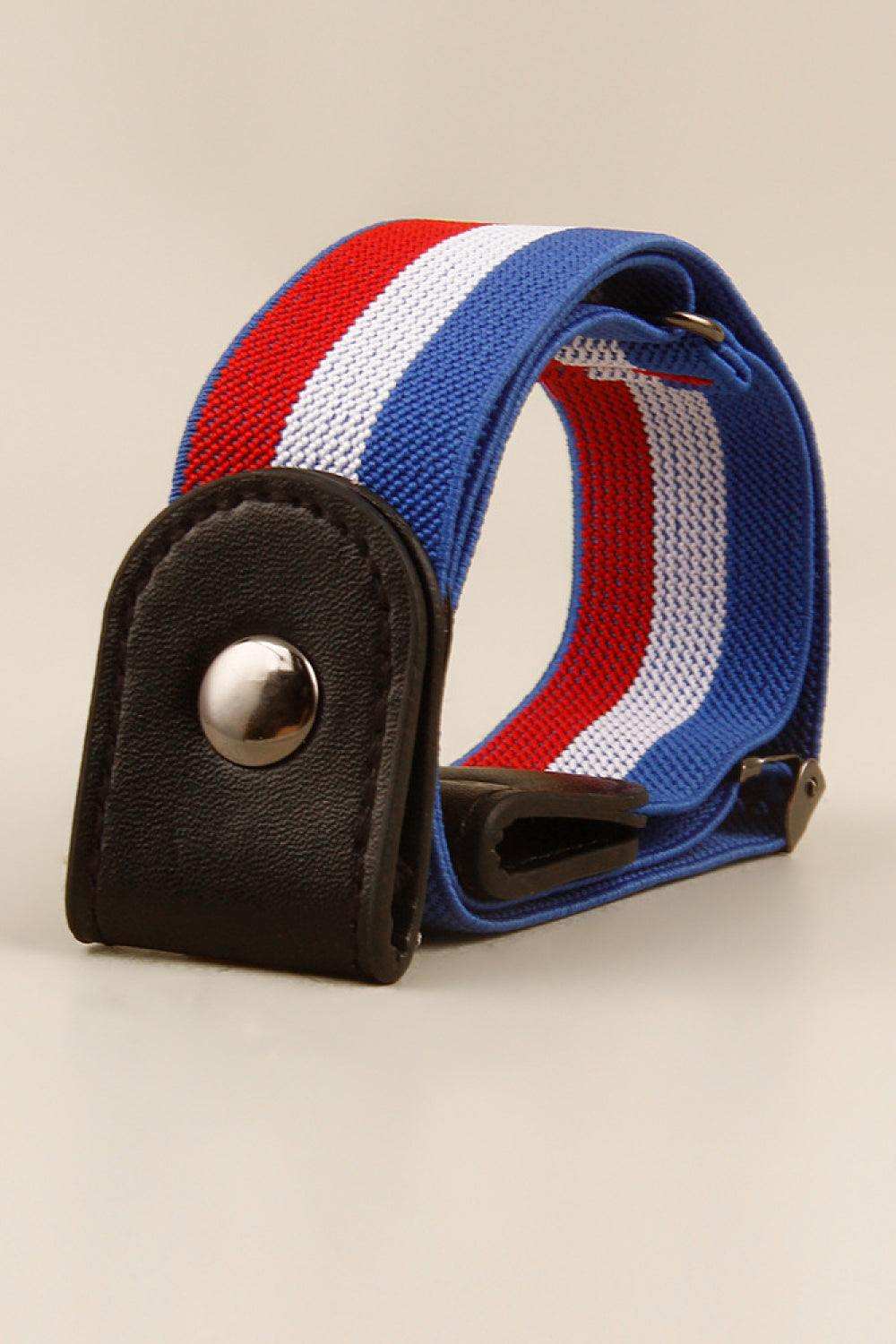 PU Elastic Snap Closure Belt - Trendsi - Flyclothing LLC