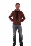 Scully Leather Leatherwear Mens Brown Men's Button Up - Scully Leather - Flyclothing LLC