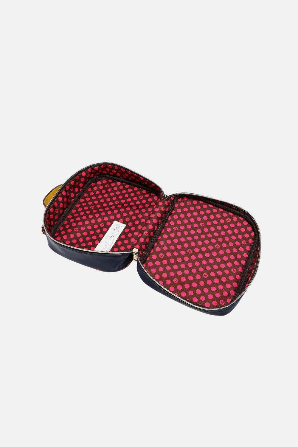 Nicole Lee USA Printed Handbag with Three Pouches - Trendsi - Flyclothing LLC