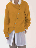 Dropped Shoulder Buttoned Cardigan - Trendsi - Flyclothing LLC