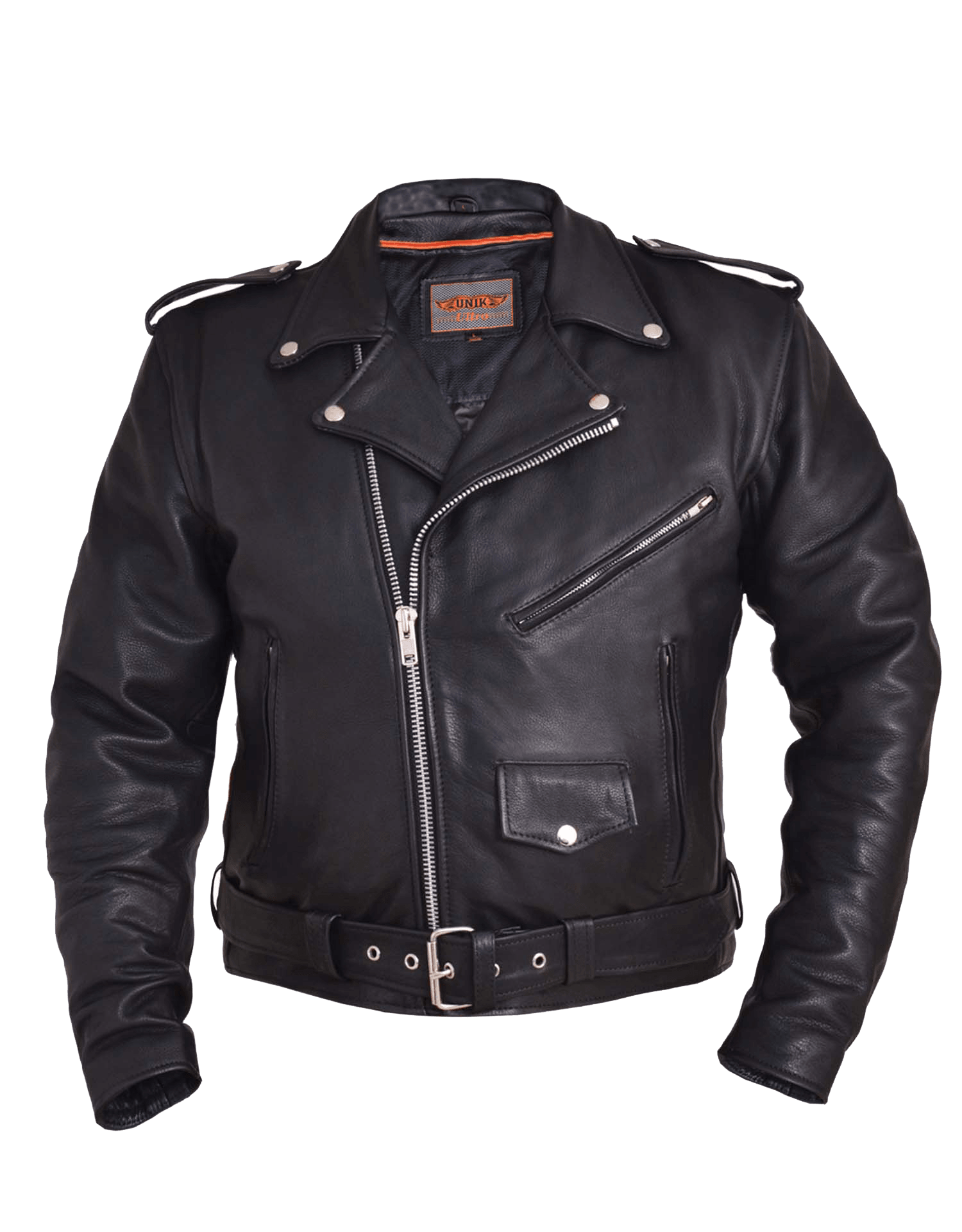 Unik International Black Mens Jackets Flyclothing LLC