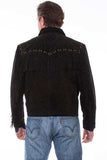 Scully BLACK BOAR SUEDE TEXAN JACKET - Scully Leather - Flyclothing LLC