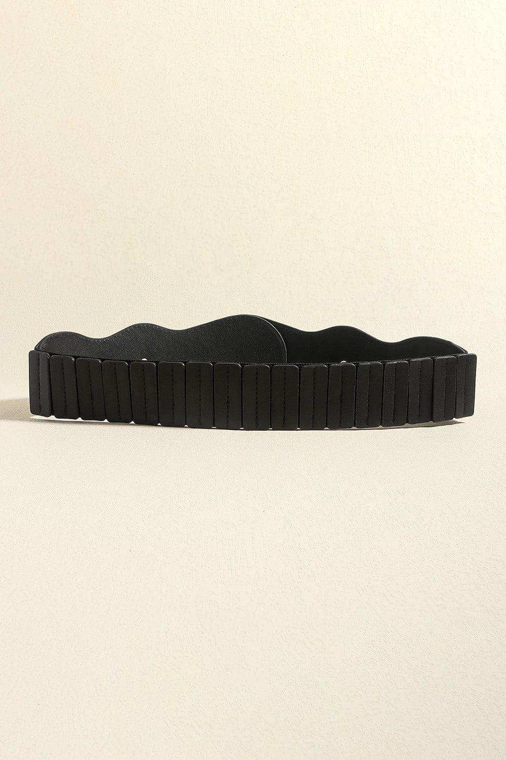 PU Leather Zinc Alloy Buckle Belt - Trendsi - Flyclothing LLC