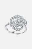 3.4 Carat Moissanite Flower Shape Ring - Trendsi - Flyclothing LLC