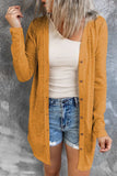 Button Up Long Sleeve Cover Up - Trendsi - Flyclothing LLC
