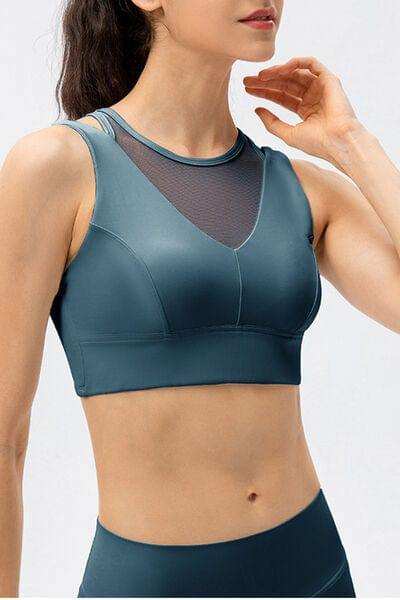 Cutout Wide Strap Active Tank - Trendsi - Flyclothing LLC
