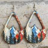 Teardrop Shape Dangle Earrings - Trendsi - Flyclothing LLC