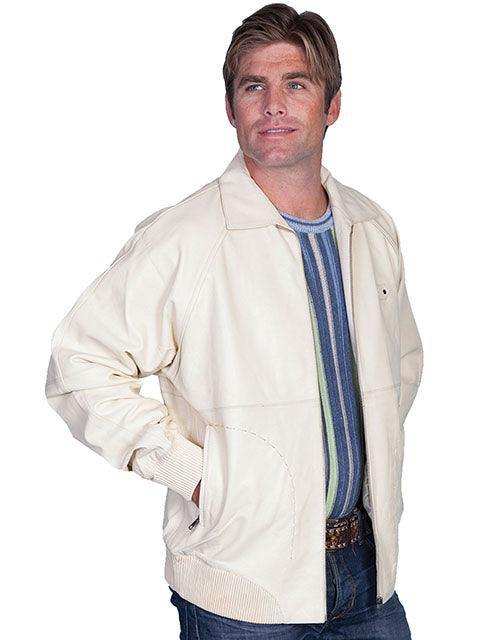 Scully CREAM LAMB MENS JACKET - Scully Leather - Flyclothing LLC