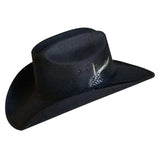 Black Ultra-Felt Western Cowboy Hat - Rockmount Clothing - Flyclothing LLC