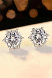 Stuck On You 4 Carat Moissanite Stud Earrings - Trendsi - Flyclothing LLC