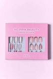 SO PINK BEAUTY Press On Nails 2 Packs - Trendsi - Flyclothing LLC