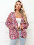Button Up Dropped Shoulder Cardigan - Trendsi - Flyclothing LLC