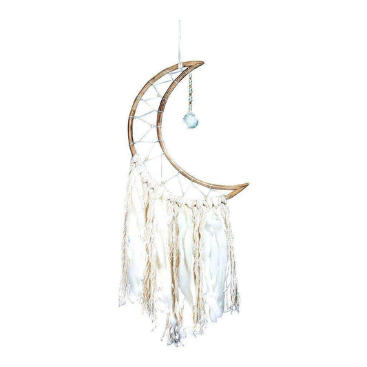 Small Moon Dream Catcher - DZI (Meditation) - DZI (Meditation) - Flyclothing LLC
