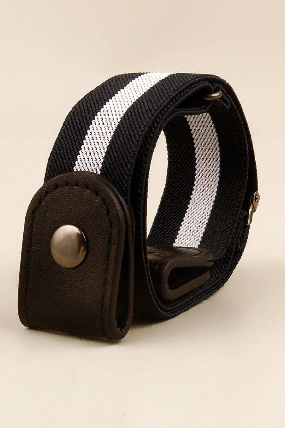 PU Elastic Snap Closure Belt - Trendsi - Flyclothing LLC