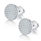 Moissanite 925 Sterling Silver Earrings - Trendsi - Flyclothing LLC