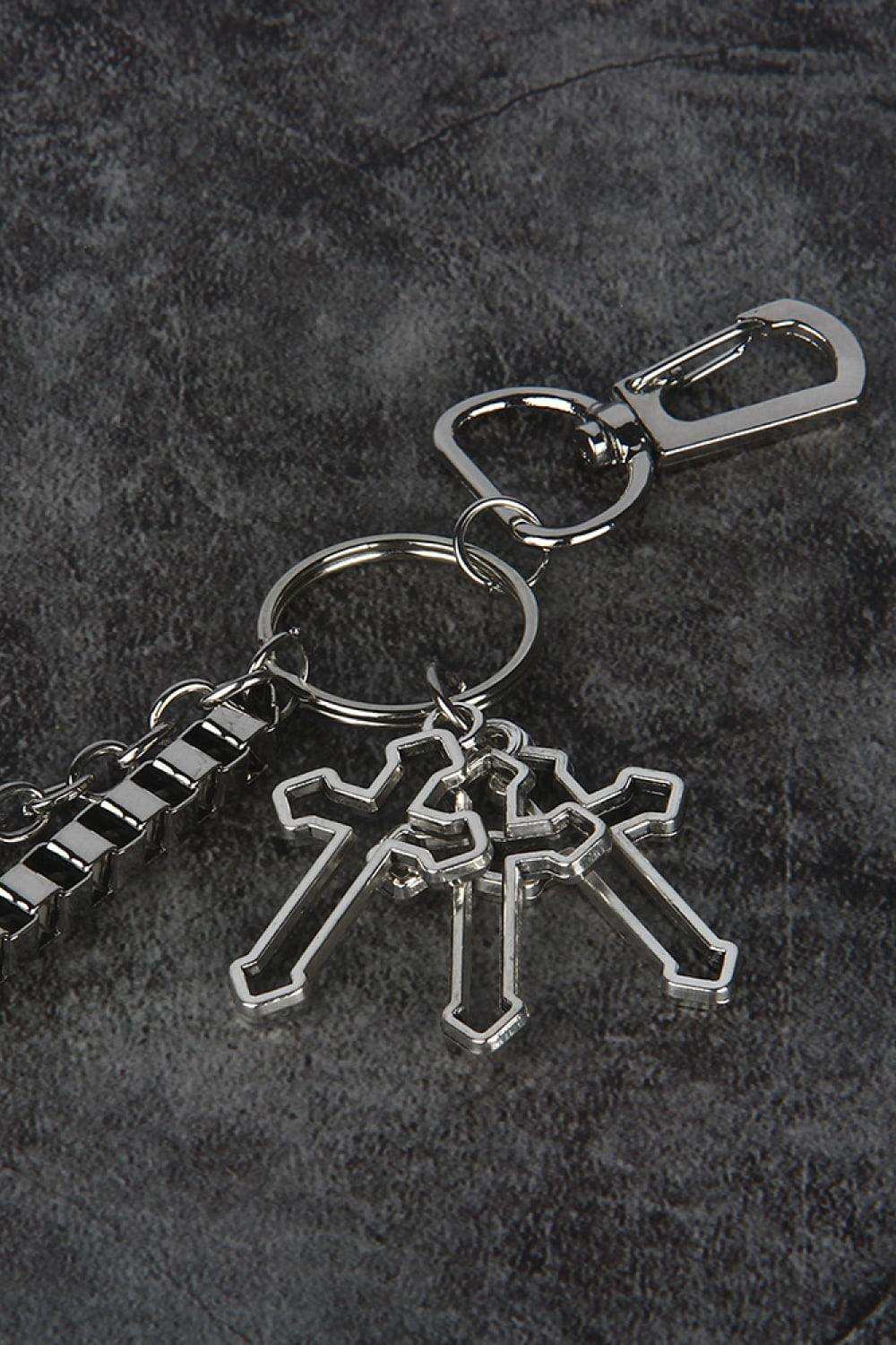 Double-Layered Cross Waist Chain - Trendsi - Flyclothing LLC