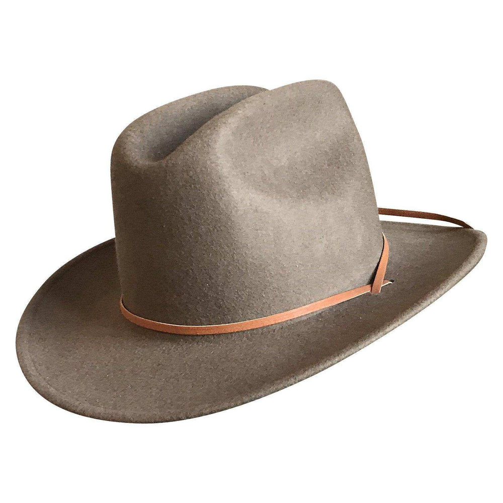 Kid's Sorrel Felt Western Cowboy Hat with Chin Strap - Rockmount Clothing - Flyclothing LLC