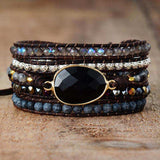 Agate Beaded Bracelet - Trendsi - Flyclothing LLC