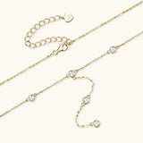 1.1 Carat Moissanite 925 Sterling Silver Necklace - Trendsi - Flyclothing LLC