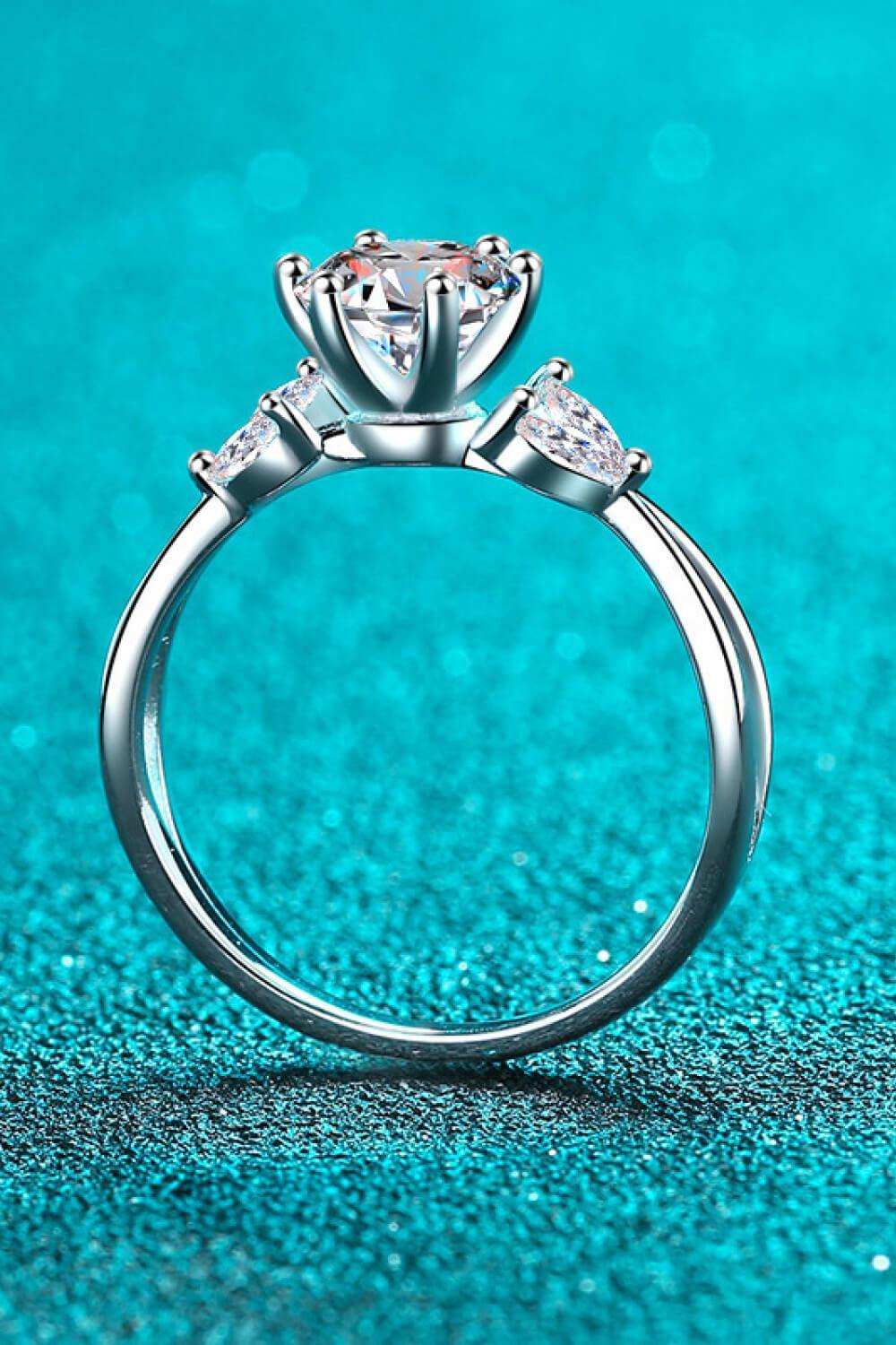 Come With Me 1 Carat Moissanite Ring - Trendsi - Flyclothing LLC