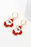 Christmas Theme Alloy Earrings - Trendsi - Flyclothing LLC