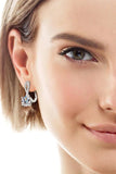 4 Carat Moissanite 925 Sterling Silver Earrings - Trendsi - Flyclothing LLC