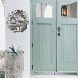 Pair of Owls on Perch Metal Wall Art - Croix des Bouquets - Croix des Bouquets - Flyclothing LLC