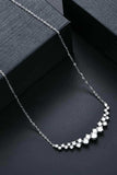 1.64 Carat Moissanite 925 Sterling Silver Necklace - Trendsi - Flyclothing LLC
