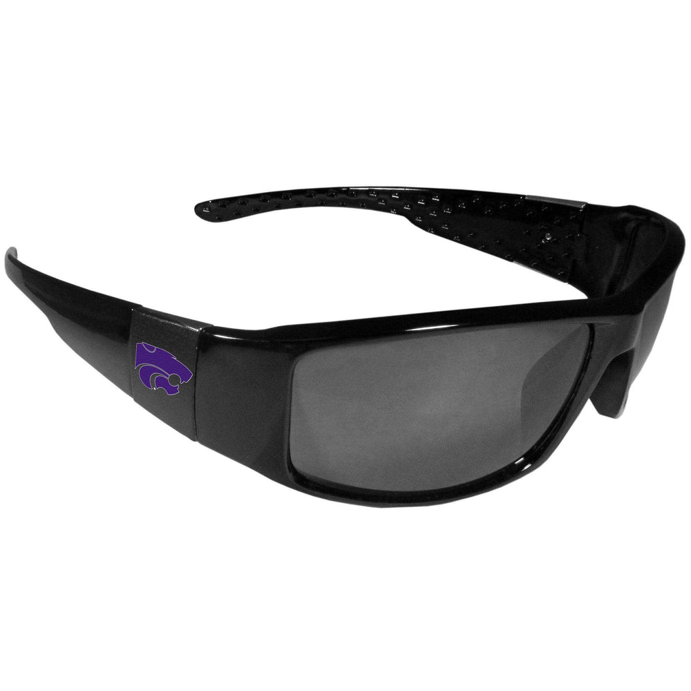 Kansas St. Wildcats Black Wrap Sunglasses - Siskiyou Buckle - Flyclothing LLC