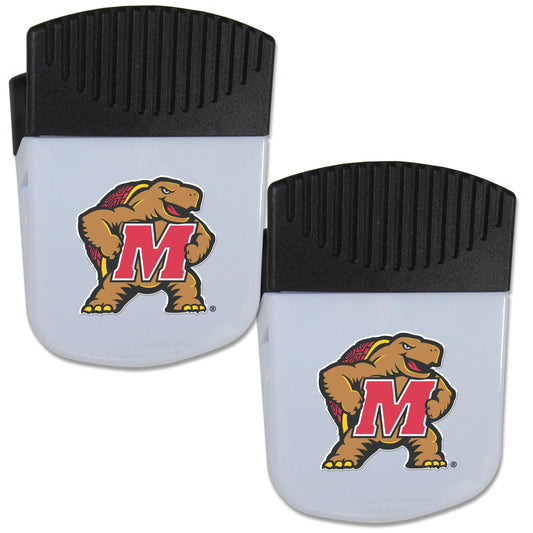 Maryland Terrapins Chip Clip Magnet with Bottle Opener, 2 pack - Flyclothing LLC
