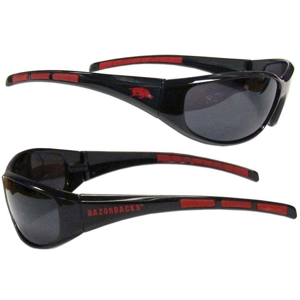 Arkansas Razorbacks Wrap Sunglasses - Siskiyou Buckle - Flyclothing LLC