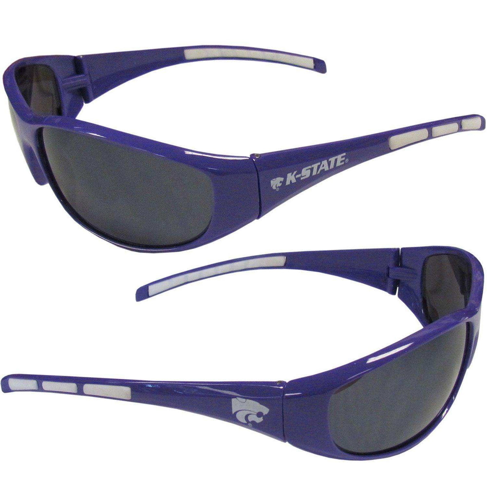 Kansas St. Wildcats Wrap Sunglasses - Siskiyou Buckle - Flyclothing LLC