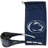 Penn St. Nittany Lions Sunglass and Bag Set - Siskiyou Buckle - Flyclothing LLC