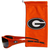 Georgia Bulldogs Sunglass and Bag Set - Siskiyou Buckle - Flyclothing LLC