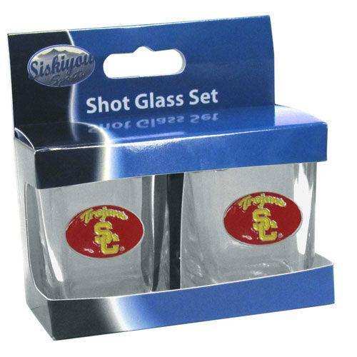 USC Trojans Shot Glass Set - Siskiyou Buckle - Flyclothing LLC