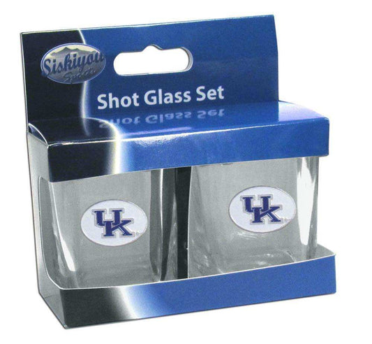 Kentucky Wildcats Shot Glass Set - Siskiyou Buckle - Flyclothing LLC