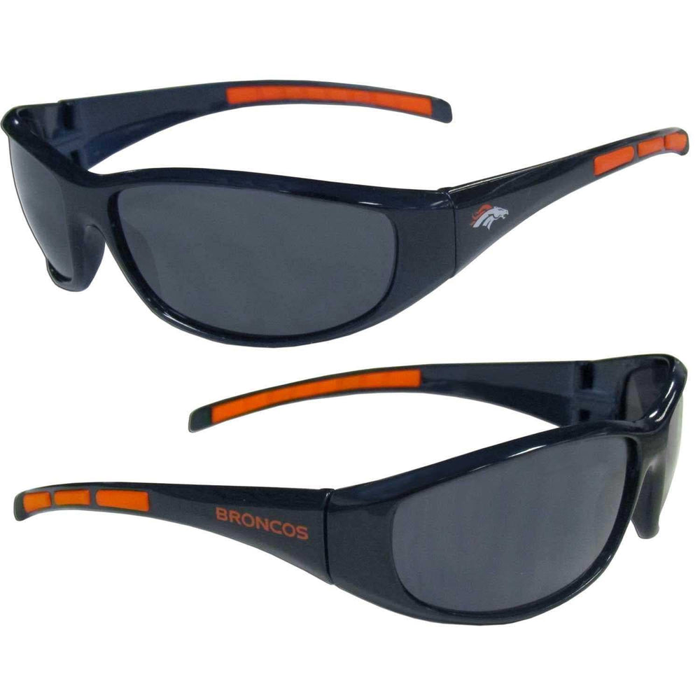 Denver Broncos Wrap Sunglasses - Siskiyou Buckle - Flyclothing LLC