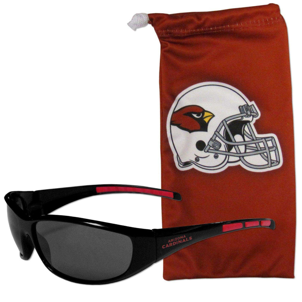 Arizona Cardinals Sunglass and Bag Set - Siskiyou Buckle - Flyclothing LLC