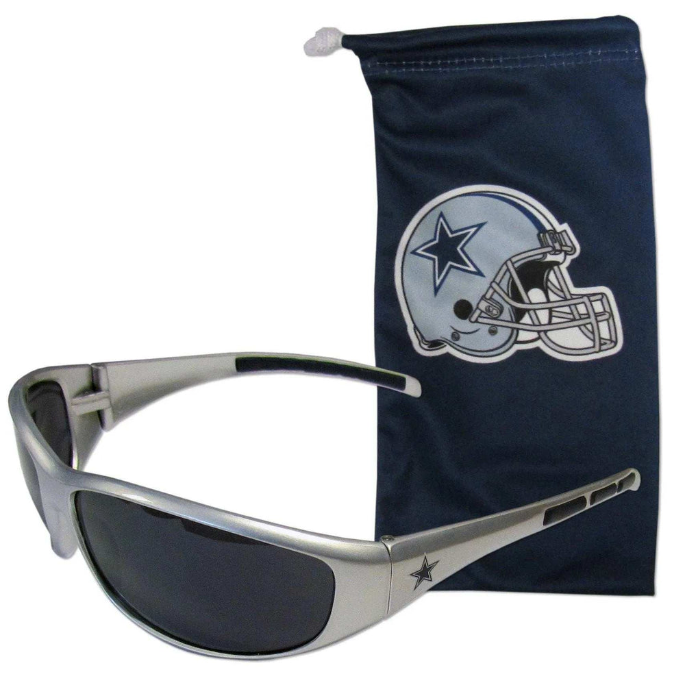 Dallas Cowboys Sunglass and Bag Set - Siskiyou Buckle - Flyclothing LLC