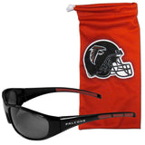 Atlanta Falcons Sunglass and Bag Set - Siskiyou Buckle - Flyclothing LLC