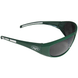 New York Jets Wrap Sunglasses - Siskiyou Buckle - Flyclothing LLC