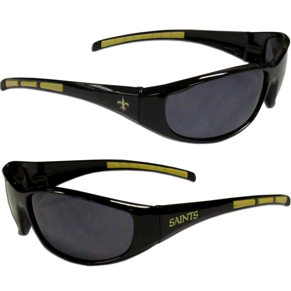 New Orleans Saints Wrap Sunglasses - Siskiyou Buckle - Flyclothing LLC