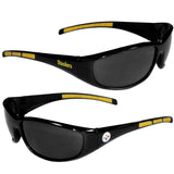 Pittsburgh Steelers Wrap Sunglasses - Siskiyou Buckle - Flyclothing LLC