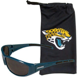 Jacksonville Jaguars Sunglass and Bag Set - Siskiyou Buckle - Flyclothing LLC