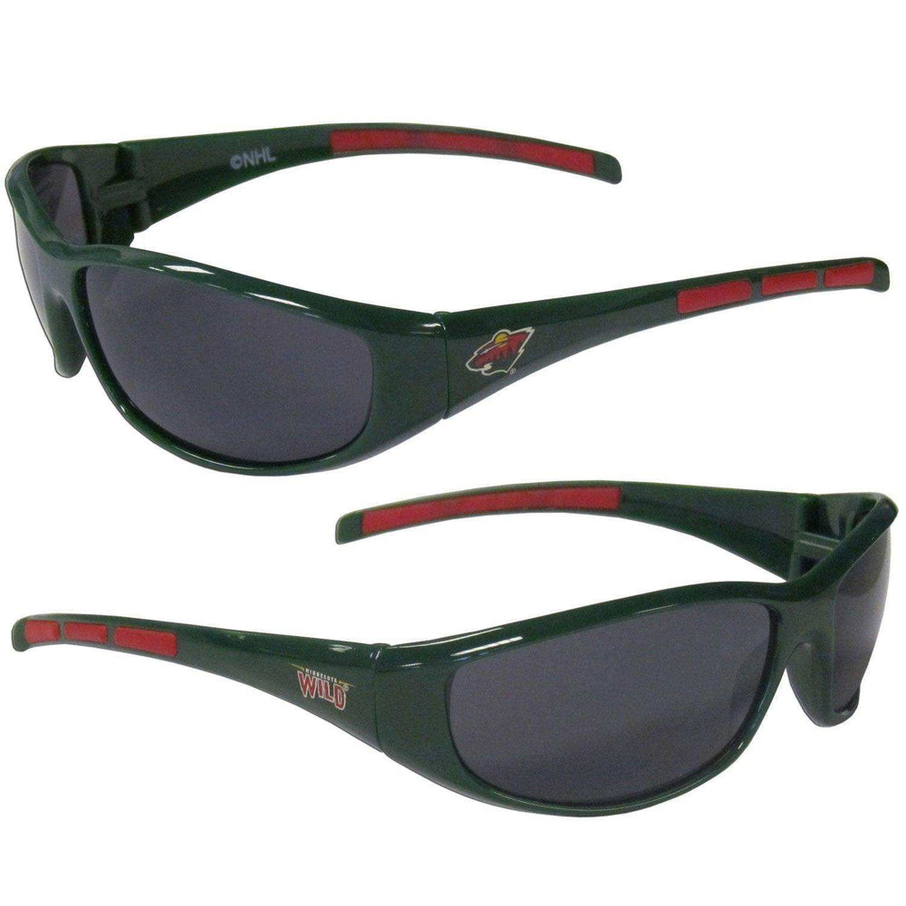 Minnesota Wild® Wrap Sunglasses - Siskiyou Buckle - Flyclothing LLC