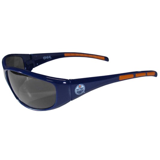 Edmonton Oilers® Wrap Sunglasses - Siskiyou Buckle - Flyclothing LLC
