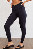 Wide Waistband Slim Fit Sports Pants - Trendsi - Flyclothing LLC