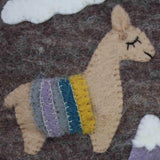 Hand Crafted Felt: Llama Pouch - Global Groove Direct - Flyclothing LLC