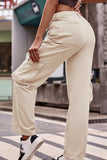 Buttoned Knee Pockets Loose Fit Jeans - Trendsi - Flyclothing LLC